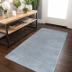 Tapis SAMPLE LORA uniforme, gris