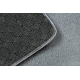 Tapis SAMPLE LORA uniforme, gris