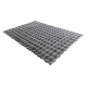 Tapis SAMPLE LORA BUBBLE uniforme, anthracite