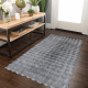 Tapis SAMPLE LORA BUBBLE uniforme, anthracite