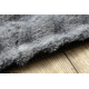 Tapis SAMPLE LORA BUBBLE uniforme, anthracite