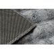 Tapis SAMPLE LORA BUBBLE uniforme, anthracite