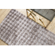 Tapis SAMPLE LORA BUBBLE uniforme, taupe