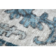 Alfombra SAMPLE FC 8011 Ornamento marco azul / beige