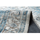 Alfombra SAMPLE FC 8011 Ornamento marco azul / beige