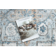 Tappeto SAMPLE FC 8011 Ornamento cadre blu / beige