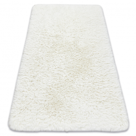 Tapis SAMPLE LAMMY uniforme, blanc