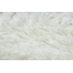 Alfombra SAMPLE LAMMY, Uniform blanco