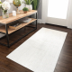 Tapis SAMPLE SHINNY uniforme, blanc