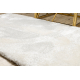 Tapis SAMPLE SHINNY uniforme, blanc