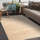 Alfombra SAMPLE Polyester Shaggy Este, Uniform beige