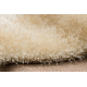 Teppe SAMPLE Polyester Shaggy Este uniform, beige