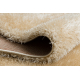 Teppe SAMPLE Polyester Shaggy Este uniform, beige