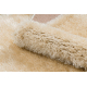 Alfombra SAMPLE Polyester Shaggy Este, Uniform beige