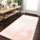 Tapis SAMPLE BRILLIANT Shaggy uniforme, rose