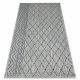 Alfombra SAMPLE ILLUSION Boho Sisal gris / azul