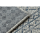 Carpet SAMPLE ILLUSION Boho Sisal grey / blue