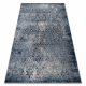 Alfombra NAIN Ornamento vintage 7010/51644 azul oscuro / beige