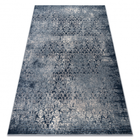 Tapis NAIN Ornement vintage 7010/51644 bleu foncé / beige