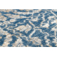 Alfombra NAIN Ornamento, marco, vintage 7557/51644 beige / azul