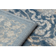 Alfombra NAIN Ornamento, marco, vintage 7557/51644 beige / azul