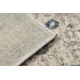 Alfombra NAIN Ornamento, marco, 7586/51635 beige / azul