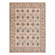 Matto NAIN Ornamentti, kehys, 1028/51053 beige / viininpunainen / sininen