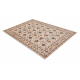 Alfombra NAIN Ornamento, marco, 1028/51053 beige / burdeos / azul