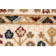 Alfombra NAIN Ornamento, marco, 1028/51053 beige / burdeos / azul