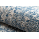 Tapete de lã NAIN Ornamento vintage 7591/51644 azul escuro / bege