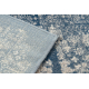 Alfombra de lana NAIN Ornamento vintage 7591/51644 azul oscuro / beige