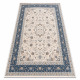 Uldtæppe NAIN Pynt, ramme, 7179/51613 beige / blå