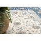 Tapis NAIN Ornement, cadre, 7179/51613 beige / bleu