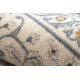 Teppe Ull NAIN Ornament, ramme, 7179/51613 beige / blå