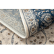 Teppe Ull NAIN Ornament, ramme, 7179/51613 beige / blå