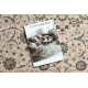 Villamatto NAIN Ornamentti, kehyskuviolla, 7179/51613 beige / sininen