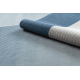 Teppich Wolle NAIN Geometrisch 7710/51644 beige / blau