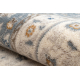 Tapis NAIN Ornement, cadre, 7179/51643 beige / bleu