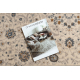 Tapis NAIN Ornement, cadre, 7179/51643 beige / bleu