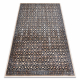 Tapis en laine NAIN Ornement 1183/51033 bleu foncé / beige
