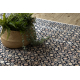 Vilnonis kilimas VILLA Ornamentas 1183/51033 tamsiai mėlyna / smėlio spalvos