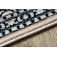 Teppich Wolle NAIN Ornament 1183/51033 dunkelblau / beige