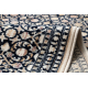 Teppich Wolle NAIN Ornament 1183/51033 dunkelblau / beige
