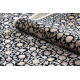 Teppich Wolle NAIN Ornament 1183/51033 dunkelblau / beige