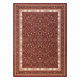 Tapis NAIN Ornement, cadre, 7965/51066 bordeaux / beige