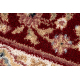 Tapis NAIN Ornement, cadre, 7965/51066 bordeaux / beige