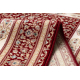 Tapis NAIN Ornement, cadre, 7965/51066 bordeaux / beige