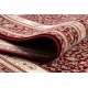 Tapis NAIN Ornement, cadre, 7965/51066 bordeaux / beige