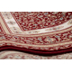 Tapis NAIN Ornement, cadre, 7965/51066 bordeaux / beige