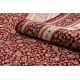 Tapis NAIN Ornement, cadre, 7965/51066 bordeaux / beige